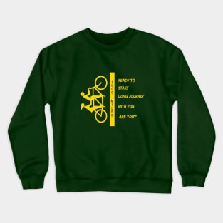 Bicycling Crewneck Sweatshirt